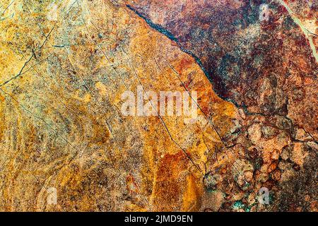 Marble Stone Tile Texture. Cracked Surface. Decorative Stone Abstract Design Stock Photo