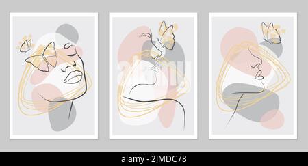 The background of the brochure cover design. Modern abstract painting. Stock Vector