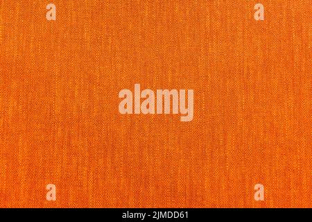 Textile Flax Fabric Wickerwork Texture. Vintage Orange Cloth Texture and Seamless Background Stock Photo