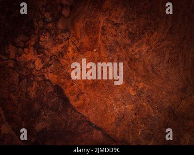 Dark Rough Grunge Surface Decorative Design Texture. Dark Gloomy Background. Abstract Pattern Stock Photo
