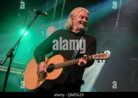 Wickham, UK. 05th Aug, 2022. Davy Carton, singer-songwriter, rhythm guitarist, lead vocalist, and co-founder of the Irish rock band the Saw Doctors, performed live on stage at Wickham Festival, Hampshire. (Photo by Dawn Fletcher-Park/SOPA Images/Sipa USA) Credit: Sipa USA/Alamy Live News Stock Photo