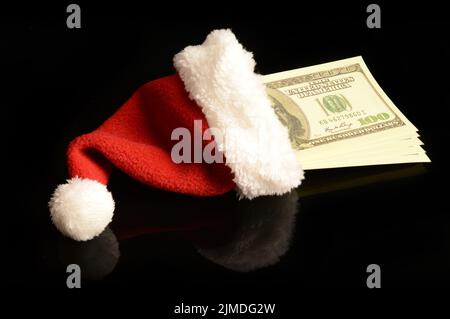 Holiday Savings Stashed Stock Photo