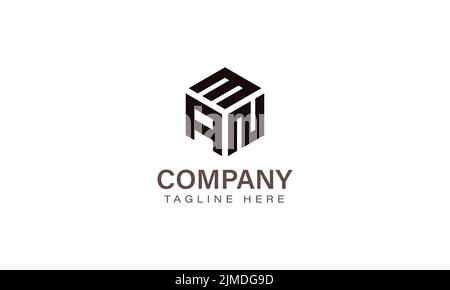 Letter MAN Logo, Three Letter Logo, Alphabet M A N Hexagon Shape Vector Icon Template Stock Vector