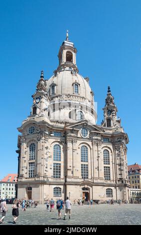 Lutheran church Frauenkirche in Dresden