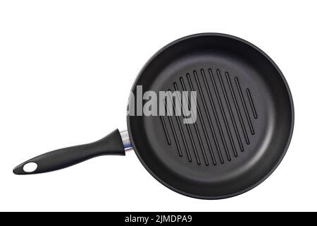 New round grill pans Stock Photo