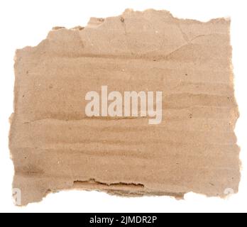 Piece of cardboard Stock Photo