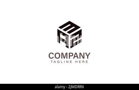 Letter MAZ Logo, Three Letter Logo, Alphabet M A Z Hexagon Shape Vector Icon Template Stock Vector