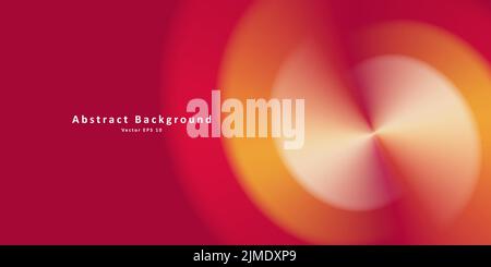 Abstract Background of circles twist and creating spiral blurred composition Stock Vector