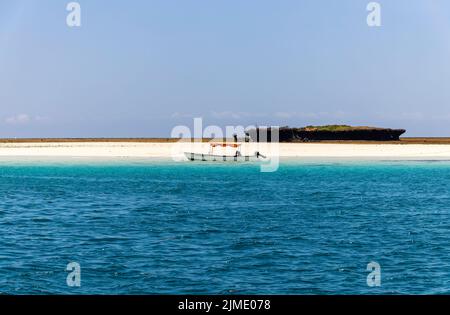 Wasini Island and Kisite-Mpunguti Marine National Park, Kenta, Africa Stock Photo