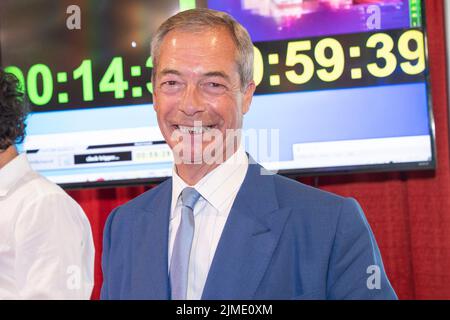 Dallas, United States. 05th Aug, 2022. Nigel Farage attends CPAC Texas 2022 conference at Hilton Anatole (Photo by Lev Radin/Pacific Press) Credit: Pacific Press Media Production Corp./Alamy Live News Stock Photo