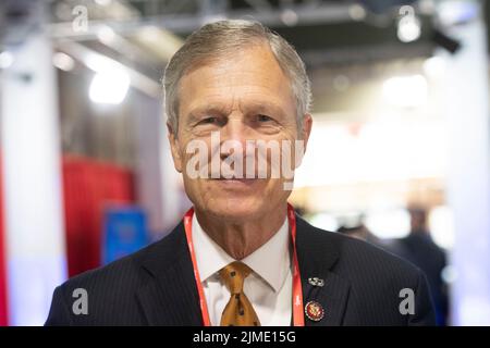 Dallas, TX - August 5, 2022: Congressman Brian Babin attends CPAC Texas 2022 conference at Hilton Anatole Stock Photo