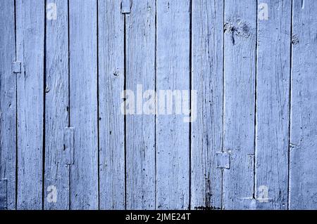 Obsolete painted wood Stock Photo