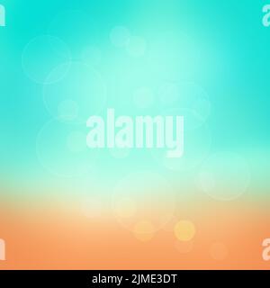 Summer background with a magnificent sun burst with lens flare with space for your message. Stock Photo