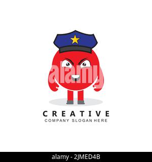 feeling emoji cartoon logo vector symbol Stock Vector