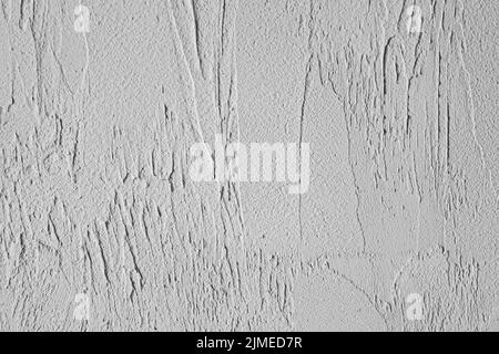 Empty gray surface. Abstract background. Wall with plaster. Stock Photo
