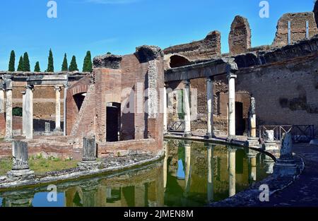 Teatro Maritimo, fragment, lazio, Italy Stock Photo