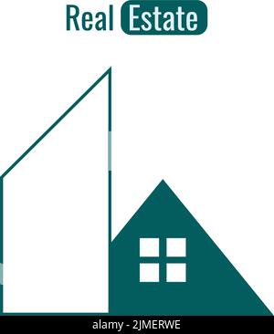 Vector illustration real estate background Stock Vector Image & Art - Alamy