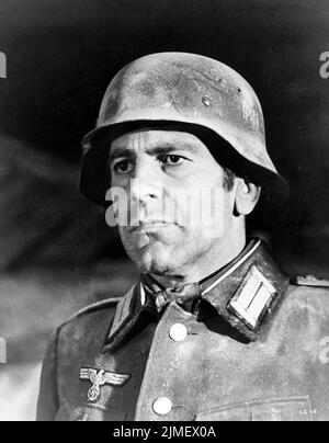 MAXIMILIAN SCHELL in CROSS OF IRON (1977), directed by SAM PECKINPAH. Credit: AVCO EMBASSY / Album Stock Photo