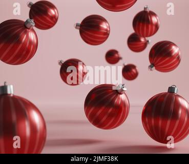 Beautiful christmas background arrangement Stock Photo