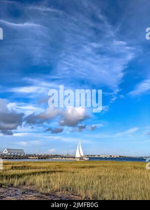 Scenes at charleston south carolina waterfront park Stock Photo - Alamy