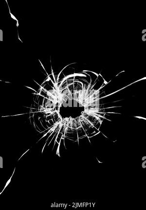 Broken and shot car, bullet holes, outer Stock Photo - Alamy