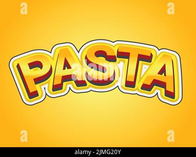 text effect template with 3d bold style use for log Stock Vector