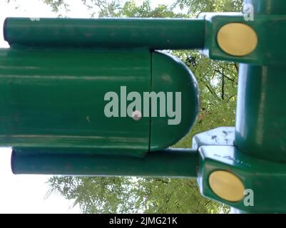 Élément d'un jeu d'enfant dans un parc en France Stock Photo