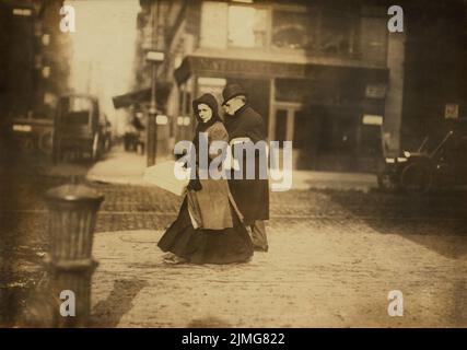 HINE: NEW YORK CITY, 1912. /nStorefront at 233 East 107th street, New ...