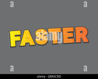 text effect template with 3d bold style use for log Stock Vector