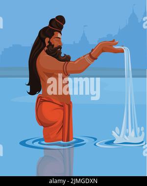 prayer religion color icon vector illustration Stock Vector Image & Art ...
