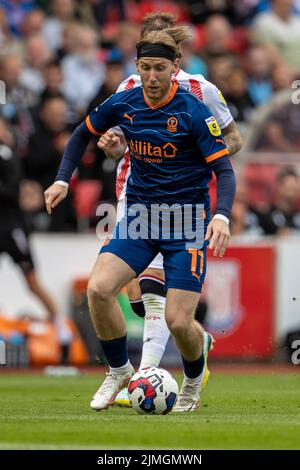 6th August 2022; Bet365 Stadium, Stoke, Staffordshire, England; EFL ...