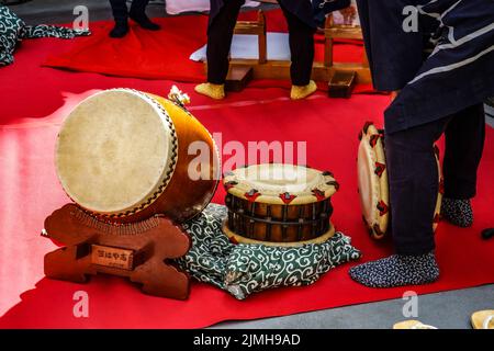 Image of Taiko Japanese festival Stock Photo