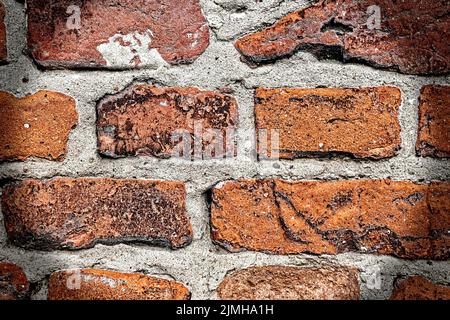 Brick wall, a background or texture Stock Photo