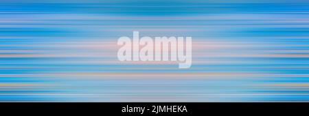 Abstract horizontal  blue lines background. Stock Photo