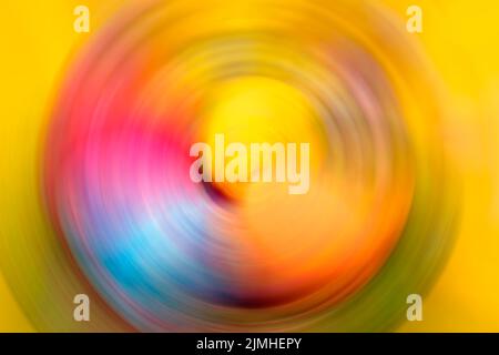 Abstract background - expanding circles. Stock Photo
