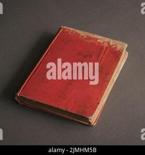 Red vintage book Stock Photo