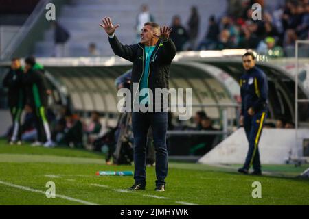 Caxias Do Sul, Brazil. 06th Aug, 2022. RS - Caxias do Sul - 08/06/2022 - BRAZILIAN TO 2022, YOUTH X AMERICA-MG. Vagner Mancini, America-MG coach, guides the team in the match against Juventude, at Alfredo Jaconi Stadium, for the 2022 Brazilian Championship. Photo: Luiz Erbes/AGIF/Sipa USA Credit: Sipa USA/Alamy Live News Stock Photo