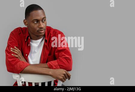 Portrait young man posing Stock Photo