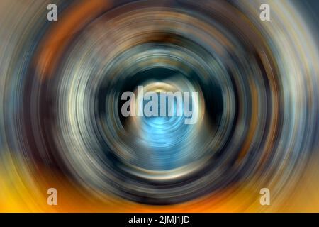 Abstract background concentric circles soft focus. Stock Photo
