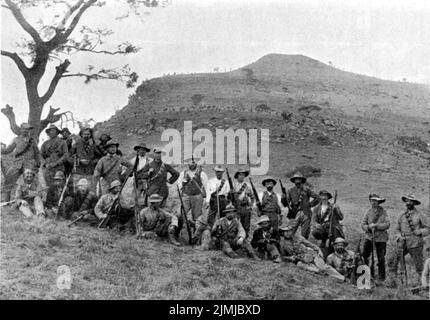 Boers at Spion Kop, 1900 Stock Photo