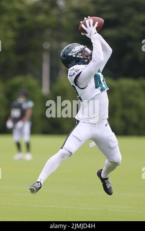 Philadelphia Eagles safety K'Von Wallace (42) in action against the ...