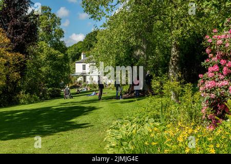 The House at Rosemoor Gardens, Torrington, Devon, England Stock Photo