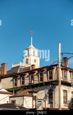 East greenwich rhode island waterfront scenes Stock Photo