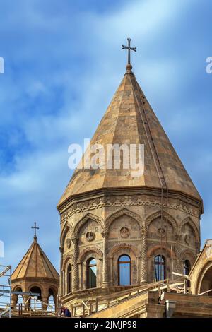 Etchmiadzin Cathedral, Vagharshapat, Armenia Stock Photo