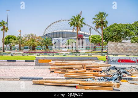 Al Khalifa Stadium will host games in Qatar for the 2022 for FIFA World Cup Stock Photo