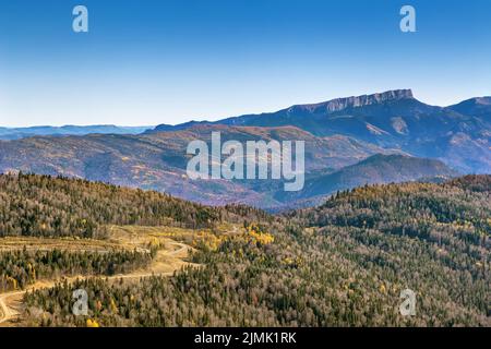 Mountain landscape, Adygea, Russia Stock Photo