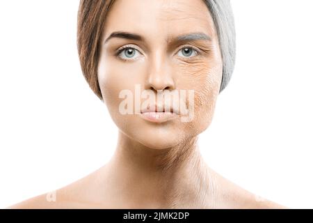 Aging Concept Young And Old Comparision Stock Photo Alamy aging-concept-young-and-old-comparision-stock-photo-alamy