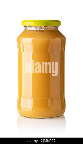 Peach jam Stock Photo