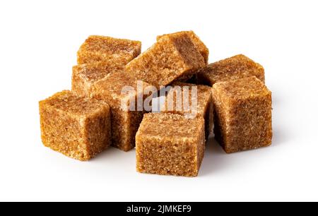 Sugar cubes background Stock Photo