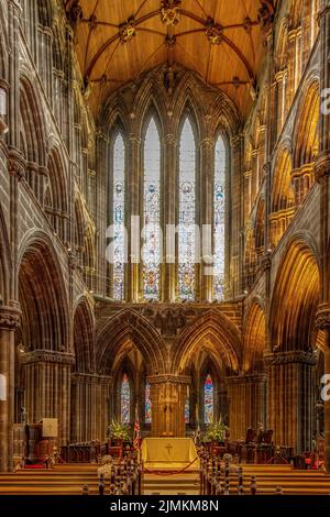 The Quire in Glasgow Cathedral, Glasgow, Scotland Stock Photo
